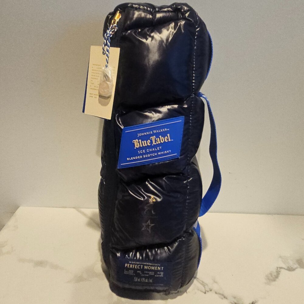 Johnnie Walker Perfect Moment Blue Label Ice Chalet Limited Ed. Crossbody Bag